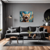 Bengal Cat's Silent Roar Living Room Demo