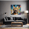 Bengal Cat's Silent Roar Living Room Demo