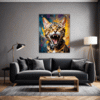 Bengal Cat's Silent Roar Living Room Demo