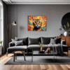 Bengal Cat's Silent Roar Living Room Demo