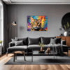 Bengal Cat's Silent Roar Living Room Demo