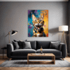 Bengal Cat's Silent Roar Living Room Demo