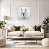 Berger Blanc Sketch Living Room Demo