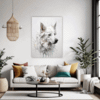 Berger Blanc Sketch Living Room Demo