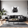 Black Maine Coon Living Room Demo