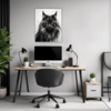 Black Maine Coon Office Demo