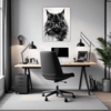 Black Maine Coon Office Demo