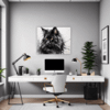 Black Maine Coon Office Demo