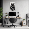Black Maine Coon Office Demo