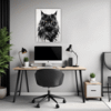 Black Maine Coon Office Demo