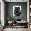 Black Maine Coon Office Demo