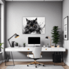 Black Maine Coon Office Demo