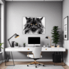 Black Maine Coon Office Demo