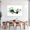 Botanical Symphony Abstract Dining Room Demo