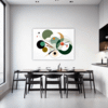 Botanical Symphony Abstract Dining Room Demo