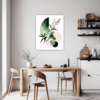 Botanical Symphony Abstract Dining Room Demo