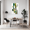 Botanical Symphony Abstract Dining Room Demo