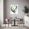 Botanical Symphony Abstract Dining Room Demo