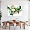Botanical Symphony Abstract Dining Room Demo