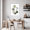 Botanical Symphony Abstract Dining Room Demo