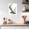 Botanical Symphony Abstract Kitchen Demo