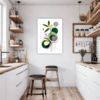 Botanical Symphony Abstract Kitchen Demo