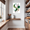 Botanical Symphony Abstract Kitchen Demo