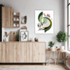 Botanical Symphony Abstract Kitchen Demo