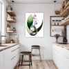 Botanical Symphony Abstract Kitchen Demo