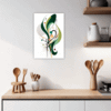 Botanical Symphony Abstract Kitchen Demo