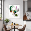 Botanical Symphony Abstract Kitchen Demo