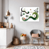 Botanical Symphony Abstract Kitchen Demo