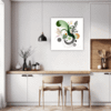 Botanical Symphony Abstract Kitchen Demo
