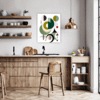 Botanical Symphony Abstract Kitchen Demo