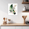 Botanical Symphony Abstract Kitchen Demo