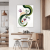 Botanical Symphony Abstract Kitchen Demo