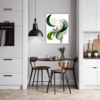 Botanical Symphony Abstract Kitchen Demo