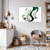 Botanical Symphony Abstract Kitchen Demo