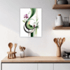 Botanical Symphony Abstract Kitchen Demo