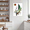 Botanical Symphony Abstract Kitchen Demo