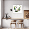 Botanical Symphony Abstract Kitchen Demo