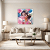 Bubbly Carefree Girl Living Room Demo