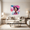 Bubbly Carefree Girl Living Room Demo