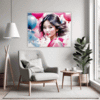 Bubbly Carefree Girl Living Room Demo