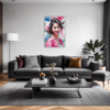 Bubbly Carefree Girl Living Room Demo