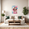Bubbly Carefree Girl Living Room Demo