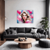 Bubbly Carefree Girl Living Room Demo