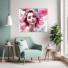 Bubbly Carefree Girl Living Room Demo