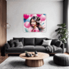 Bubbly Carefree Girl Living Room Demo