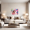 Bubbly Carefree Girl Living Room Demo